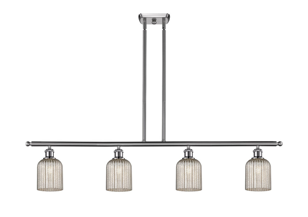 Innovations - 516-4I-SN-G559-5ME - Four Light Island Pendant - Ballston - Brushed Satin Nickel