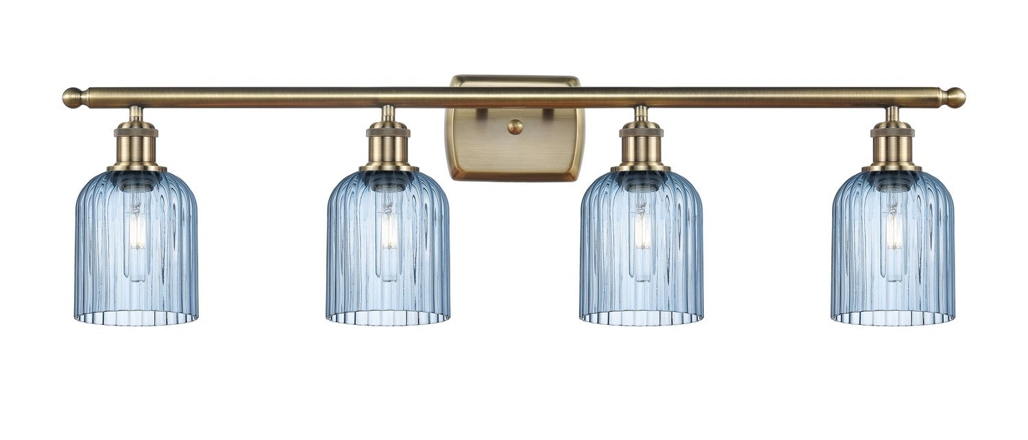 Innovations - 516-4W-AB-G559-5BL - Four Light Bath Vanity - Ballston - Antique Brass