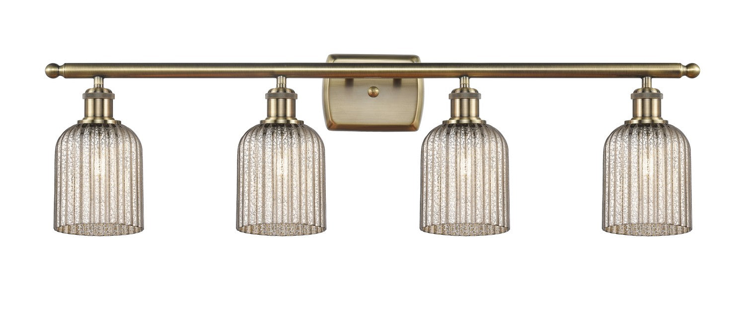 Innovations - 516-4W-AB-G559-5ME - Four Light Bath Vanity - Ballston - Antique Brass