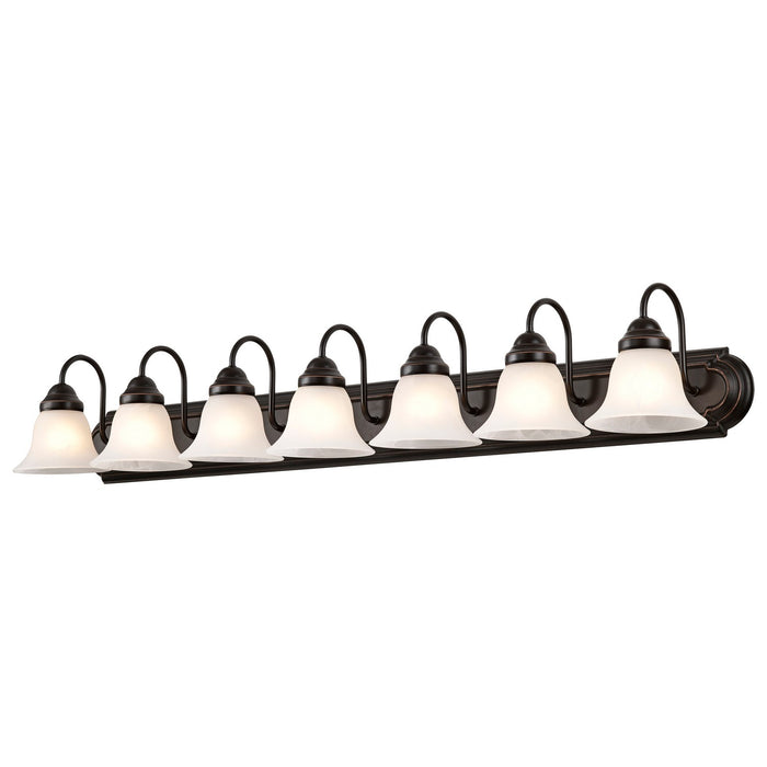 Nuvo Lighting - 60-292 - Seven Light Vanity - Ballerina - Old Bronze