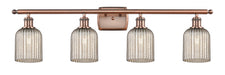 Innovations - 516-4W-AC-G559-5ME - Four Light Bath Vanity - Ballston - Antique Copper