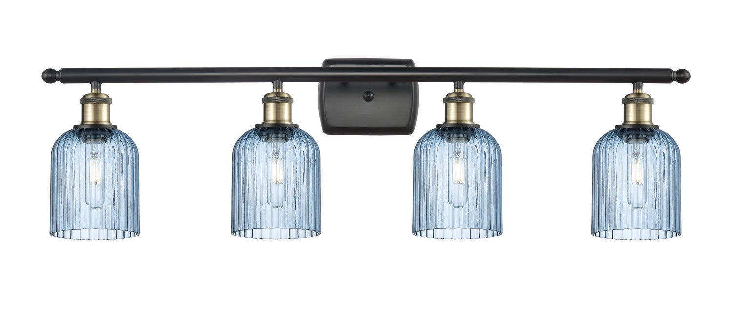 Innovations - 516-4W-BAB-G559-5BL - Four Light Bath Vanity - Ballston - Black Antique Brass