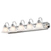 Nuvo Lighting - 60-319 - Five Light Vanity - Ballerina - Polished Chrome