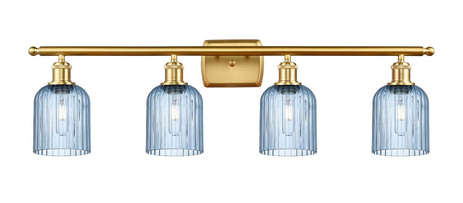 Innovations - 516-4W-SG-G559-5BL - Four Light Bath Vanity - Ballston - Satin Gold