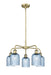 Innovations - 516-5CR-AB-G559-5BL - Five Light Chandelier - Downtown Urban - Antique Brass