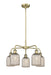 Innovations - 516-5CR-AB-G559-5ME - Five Light Chandelier - Downtown Urban - Antique Brass