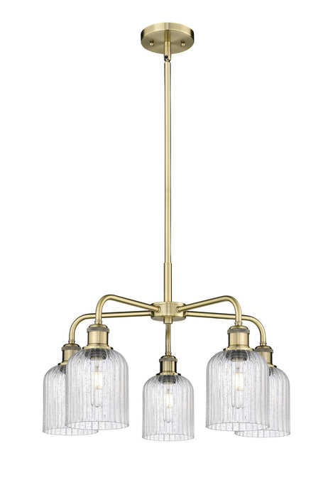 Innovations - 516-5CR-AB-G559-5SDY - Five Light Chandelier - Downtown Urban - Antique Brass