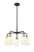 Innovations - 516-5CR-BAB-G559-5GWH - Five Light Chandelier - Downtown Urban - Black Antique Brass