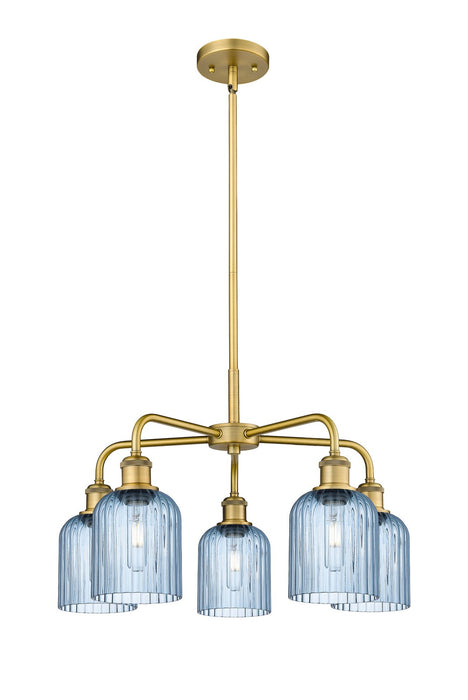 Innovations - 516-5CR-BB-G559-5BL - Five Light Chandelier - Downtown Urban - Brushed Brass