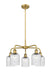 Innovations - 516-5CR-BB-G559-5SDY - Five Light Chandelier - Downtown Urban - Brushed Brass