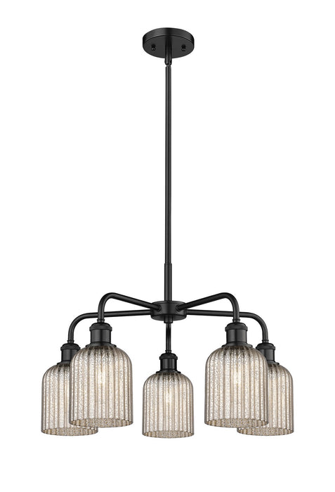 Innovations - 516-5CR-BK-G559-5ME - Five Light Chandelier - Downtown Urban - Matte Black
