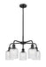 Innovations - 516-5CR-BK-G559-5SDY - Five Light Chandelier - Downtown Urban - Matte Black