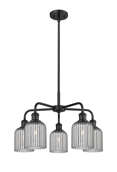 Innovations - 516-5CR-BK-G559-5SM - Five Light Chandelier - Downtown Urban - Matte Black