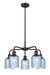 Innovations - 516-5CR-OB-G559-5BL - Five Light Chandelier - Downtown Urban - Oil Rubbed Bronze