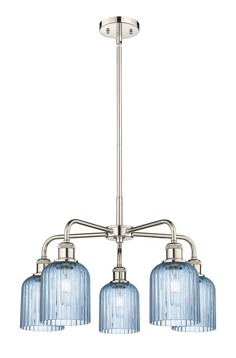 Innovations - 516-5CR-PN-G559-5BL - Five Light Chandelier - Downtown Urban - Polished Nickel