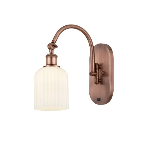 Ballston One Light Wall Sconce Antique Copper