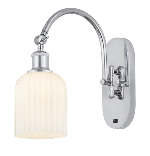 Ballston One Light Wall Sconce Polished Chrome