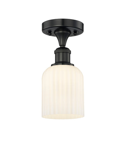 Edison One Light Semi-Flush Mount