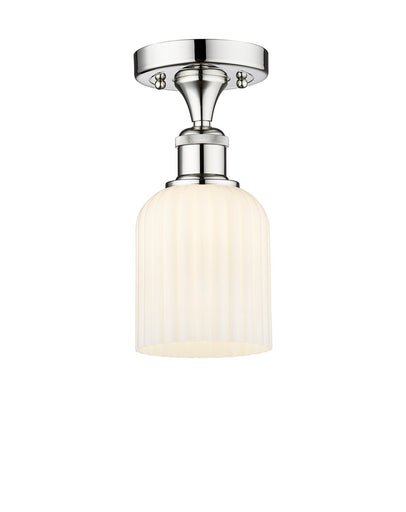 Edison One Light Semi-Flush Mount