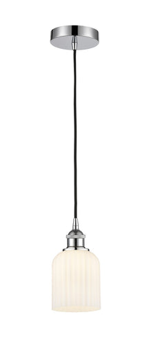 Edison One Light Mini Pendant Polished Chrome