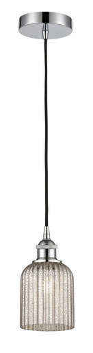 Edison One Light Mini Pendant Polished Chrome