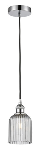 Edison One Light Mini Pendant Polished Chrome