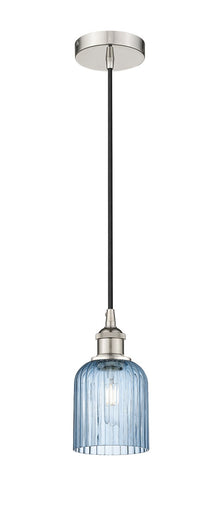 Edison One Light Mini Pendant Polished Nickel