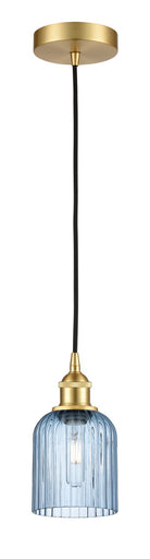 Edison One Light Mini Pendant Satin Gold