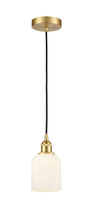 Innovations - 616-1P-SG-G559-5GWH - One Light Mini Pendant - Edison - Satin Gold