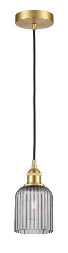 Edison One Light Mini Pendant Satin Gold