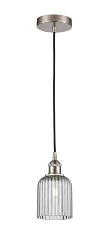 Edison One Light Mini Pendant Brushed Satin Nickel
