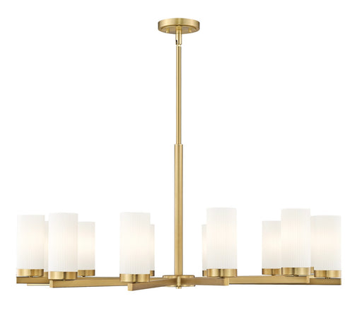 Danica 12 Light Chandelier Modern Gold