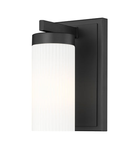 Danica One Light Wall Sconce Matte Black
