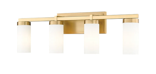 Danica Four Light Vanity Modern Gold