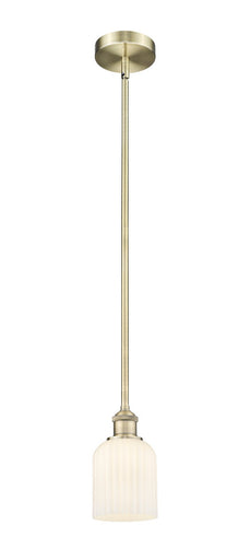 Edison One Light Mini Pendant Antique Brass