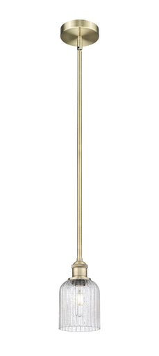 Edison One Light Mini Pendant Antique Brass