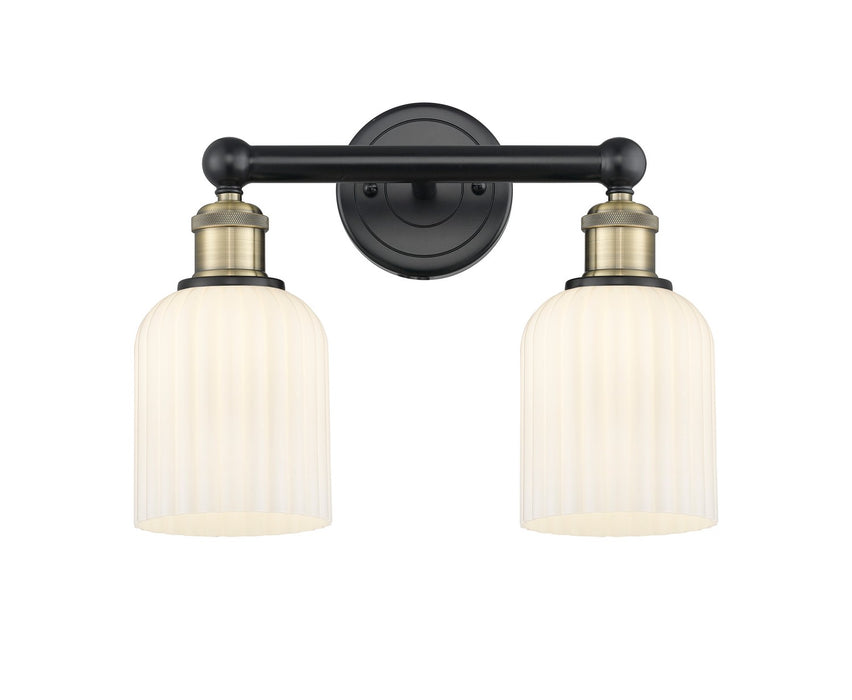 Innovations - 616-2W-BAB-G559-5GWH - Two Light Bath Vanity - Edison - Black Antique Brass