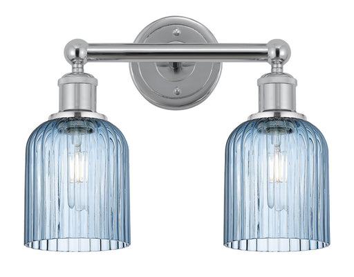 Edison Two Light Bath Vanity Polished Chrome