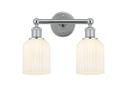 Edison Two Light Bath Vanity Polished Chrome