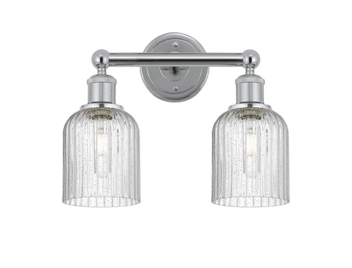 Edison Two Light Bath Vanity Polished Chrome