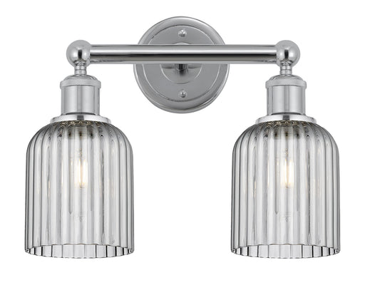 Edison Two Light Bath Vanity Polished Chrome