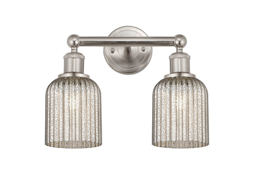 Edison Two Light Bath Vanity Brushed Satin Nickel