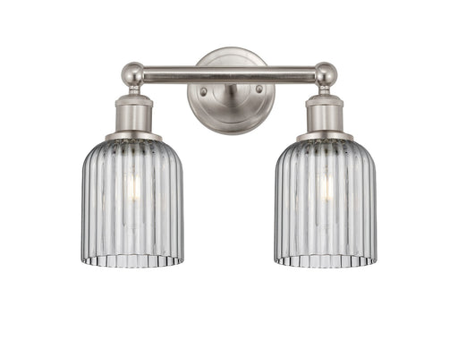 Edison Two Light Bath Vanity Brushed Satin Nickel