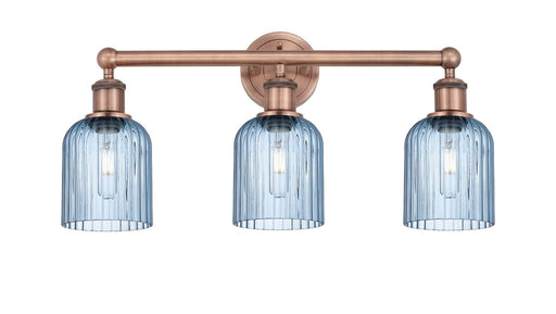 Innovations - 616-3W-AC-G559-5BL - Three Light Bath Vanity - Edison - Antique Copper