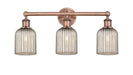 Innovations - 616-3W-AC-G559-5ME - Three Light Bath Vanity - Edison - Antique Copper