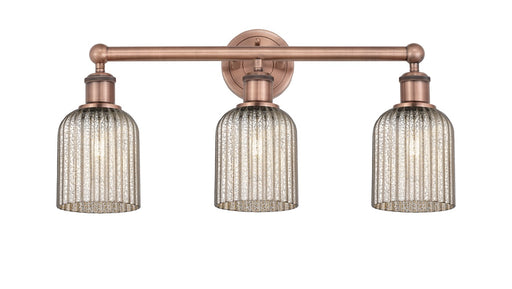 Innovations - 616-3W-AC-G559-5ME - Three Light Bath Vanity - Edison - Antique Copper