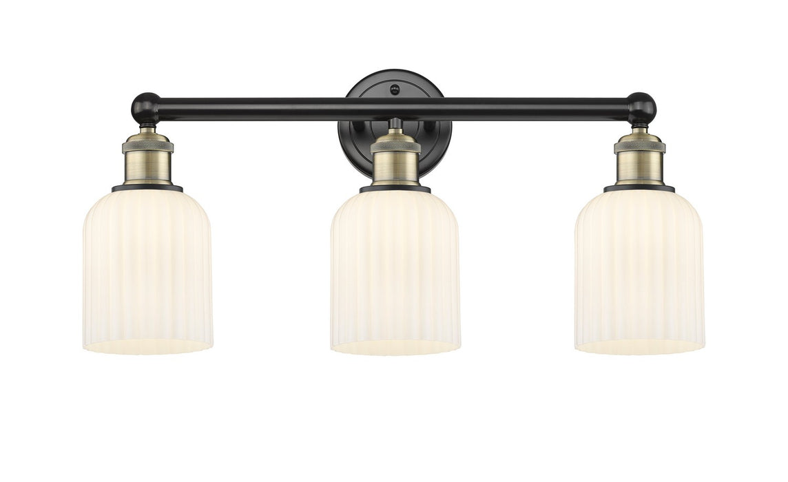 Innovations - 616-3W-BAB-G559-5GWH - Three Light Bath Vanity - Edison - Black Antique Brass