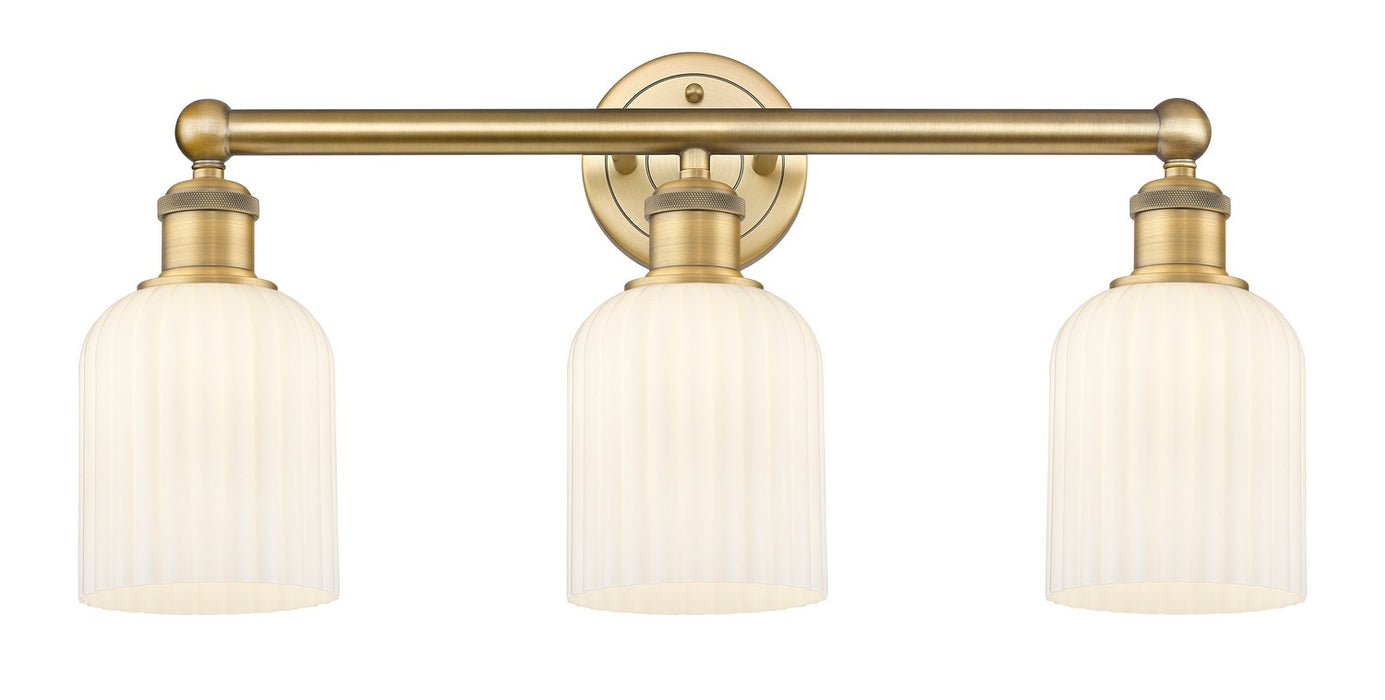 Innovations - 616-3W-BB-G559-5GWH - Three Light Bath Vanity - Edison - Brushed Brass