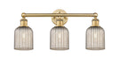 Innovations - 616-3W-BB-G559-5ME - Three Light Bath Vanity - Edison - Brushed Brass