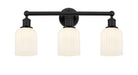 Innovations - 616-3W-BK-G559-5GWH - Three Light Bath Vanity - Edison - Matte Black